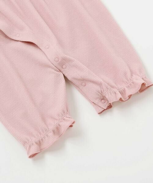 fillot de bebe reduction / フィヨ デュ ベベ ルダクティオン ロンパース | 【お揃い】テレコフェイスチュールフリル2WAYオール(50~75cm) | 詳細13