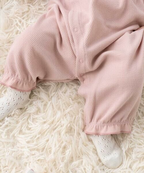 fillot de bebe reduction / フィヨ デュ ベベ ルダクティオン ロンパース | 【お揃い】テレコフェイスチュールフリル2WAYオール(50~75cm) | 詳細4