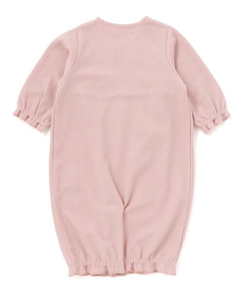 fillot de bebe reduction / フィヨ デュ ベベ ルダクティオン ロンパース | 【お揃い】テレコフェイスチュールフリル2WAYオール(50~75cm) | 詳細6