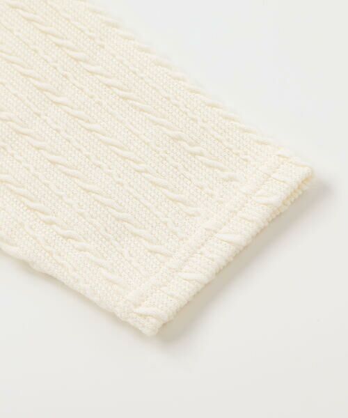 fillot de bebe reduction / フィヨ デュ ベベ ルダクティオン ロンパース | 【お揃い】ケーブルニットクマカバーオール(70~80cm) | 詳細11