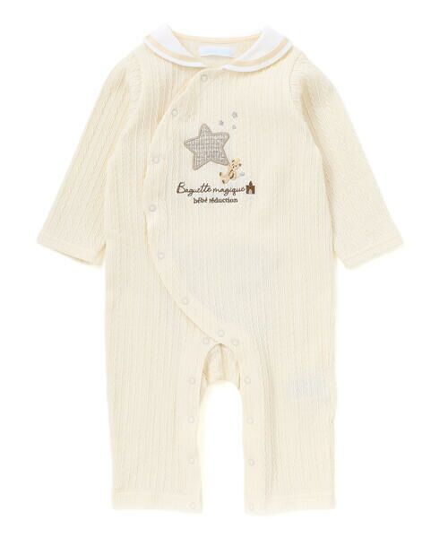fillot de bebe reduction / フィヨ デュ ベベ ルダクティオン ロンパース | 【お揃い】ケーブルニットクマカバーオール(70~80cm) | 詳細5