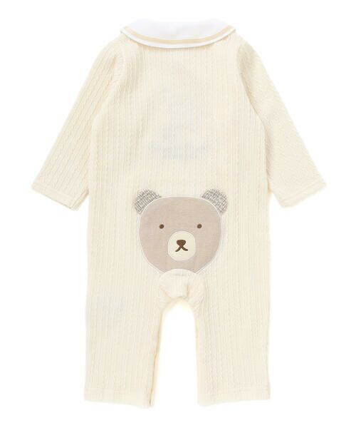 fillot de bebe reduction / フィヨ デュ ベベ ルダクティオン ロンパース | 【お揃い】ケーブルニットクマカバーオール(70~80cm) | 詳細6
