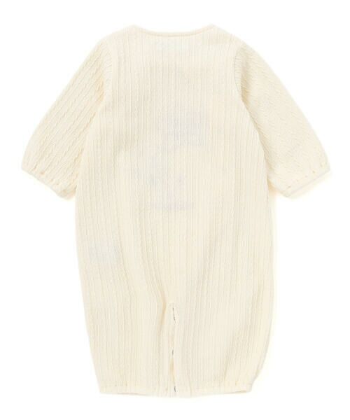 fillot de bebe reduction / フィヨ デュ ベベ ルダクティオン ロンパース | 【お揃い】ケーブルニットクマ2WAYオール(50~75cm) | 詳細6
