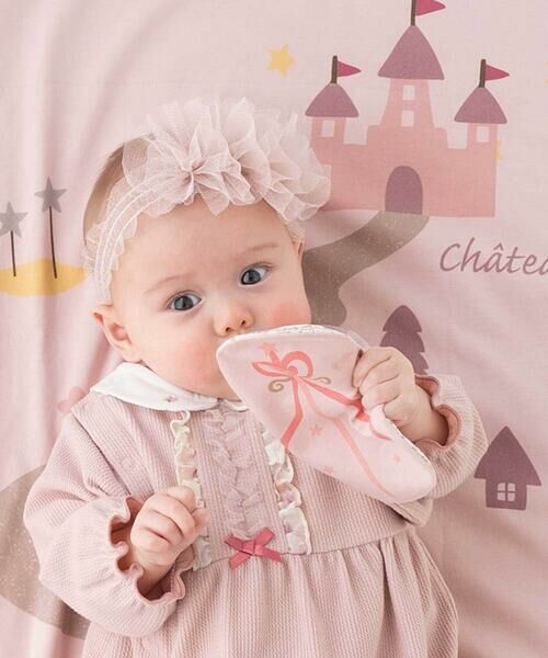 fillot de bebe reduction / フィヨ デュ ベベ ルダクティオン セットアップ | おとぎプリントおくるみ＆カシャカシャセット | 詳細1