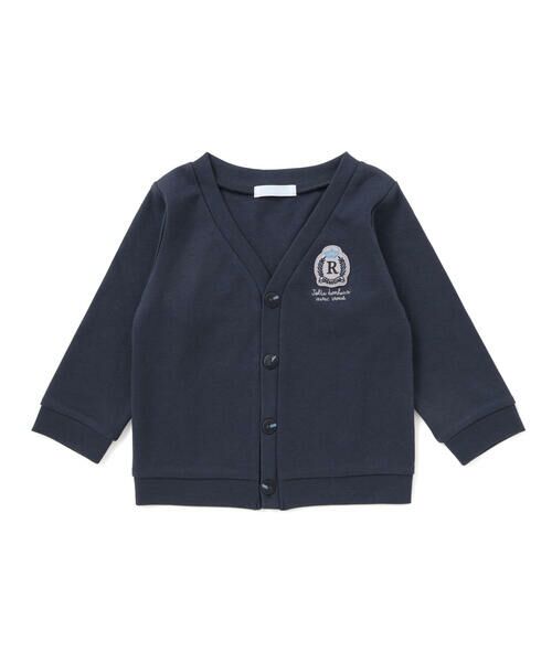 fillot de bebe reduction / フィヨ デュ ベベ ルダクティオン ベビー・キッズウエア | スムースセレモニーカーディガン(70~90cm) | 詳細1