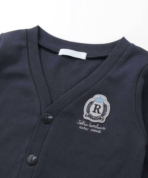 fillot de bebe reduction / フィヨ デュ ベベ ルダクティオン ベビー・キッズウエア | スムースセレモニーカーディガン(70~90cm) | 詳細3