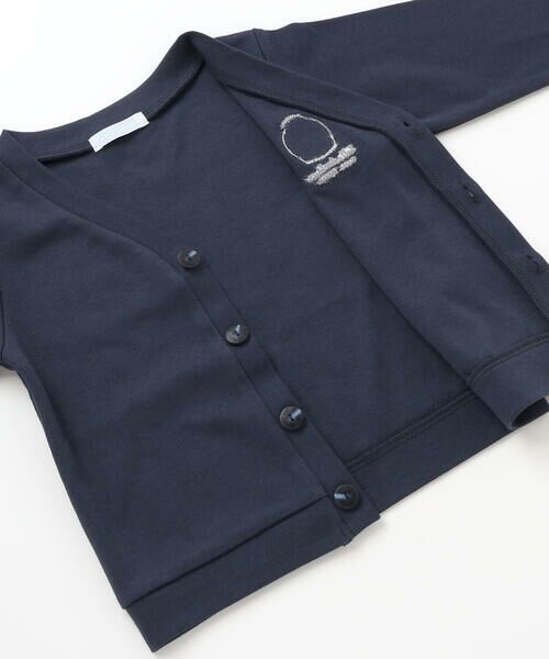 fillot de bebe reduction / フィヨ デュ ベベ ルダクティオン ベビー・キッズウエア | スムースセレモニーカーディガン(70~90cm) | 詳細5