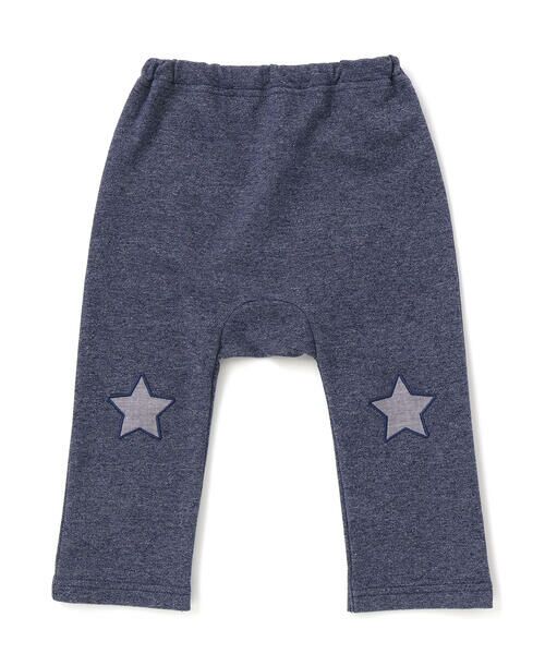 fillot de bebe reduction / フィヨ デュ ベベ ルダクティオン ベビー・キッズウエア | 【お揃い】ボーダー星パッチインレイロングパンツ(70~90cm) | 詳細3