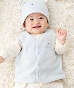 fillot de bebe reduction / フィヨ デュ ベベ ルダクティオン ベビー・キッズウエア | 【お揃い】リバーシブルフリースベスト(60~90cm)