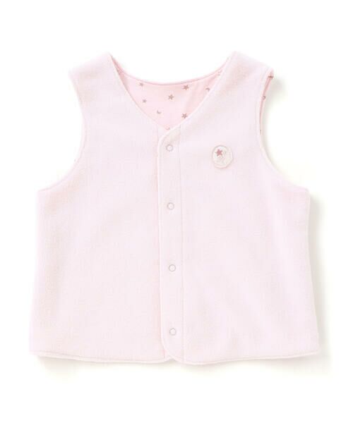fillot de bebe reduction / フィヨ デュ ベベ ルダクティオン ベビー・キッズウエア | 【お揃い】リバーシブルフリースベスト(60~90cm) | 詳細7