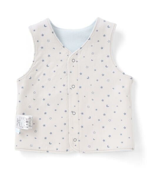 fillot de bebe reduction / フィヨ デュ ベベ ルダクティオン ベビー・キッズウエア | 【お揃い】リバーシブルフリースベスト(60~90cm) | 詳細25