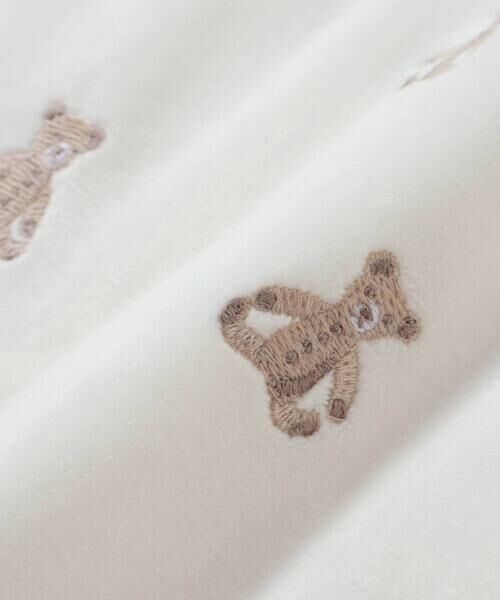 fillot de bebe reduction / フィヨ デュ ベベ ルダクティオン ベビー・キッズウエア | 【お揃い】マイクロフリースクマ刺しゅうベスト(60~90cm) | 詳細12