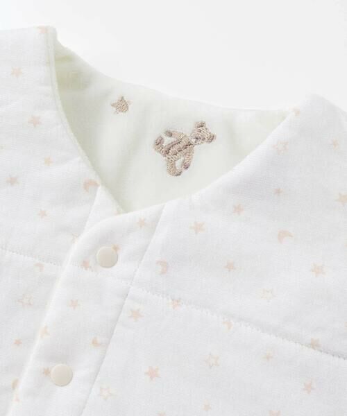 fillot de bebe reduction / フィヨ デュ ベベ ルダクティオン ベビー・キッズウエア | 【お揃い】マイクロフリースクマ刺しゅうベスト(60~90cm) | 詳細13