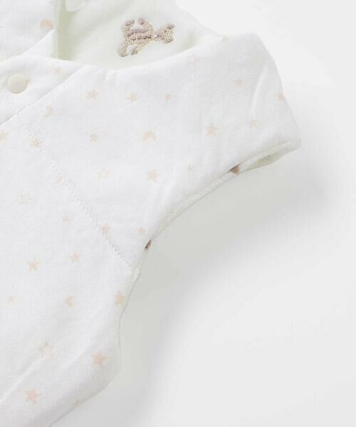 fillot de bebe reduction / フィヨ デュ ベベ ルダクティオン ベビー・キッズウエア | 【お揃い】マイクロフリースクマ刺しゅうベスト(60~90cm) | 詳細14