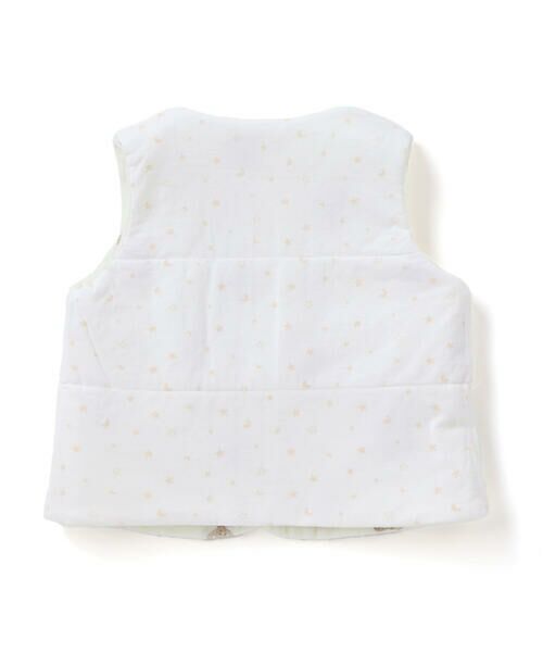 fillot de bebe reduction / フィヨ デュ ベベ ルダクティオン ベビー・キッズウエア | 【お揃い】マイクロフリースクマ刺しゅうベスト(60~90cm) | 詳細7