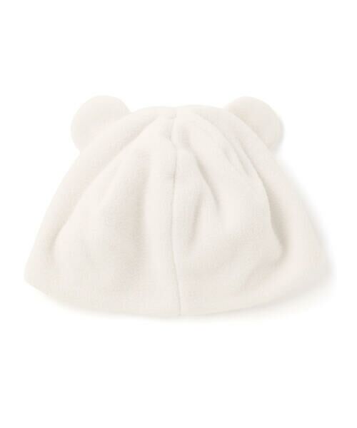 fillot de bebe reduction / フィヨ デュ ベベ ルダクティオン ベビー・キッズグッズ | 【お揃い】フリース耳付き帽子(44~46cm) | 詳細2