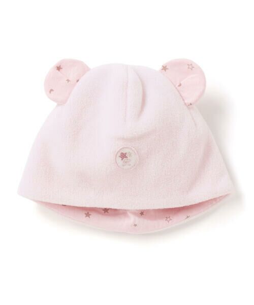 fillot de bebe reduction / フィヨ デュ ベベ ルダクティオン ベビー・キッズグッズ | 【お揃い】フリース耳付き帽子(44~46cm) | 詳細5