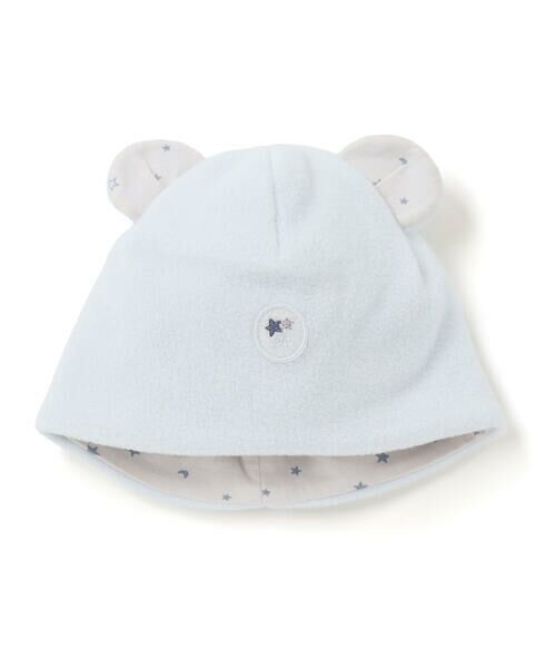 fillot de bebe reduction / フィヨ デュ ベベ ルダクティオン ベビー・キッズグッズ | 【お揃い】フリース耳付き帽子(44~46cm) | 詳細12