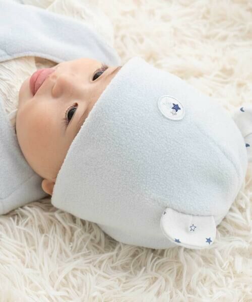 fillot de bebe reduction / フィヨ デュ ベベ ルダクティオン ベビー・キッズグッズ | 【お揃い】フリース耳付き帽子(44~46cm) | 詳細11