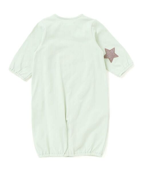 fillot de bebe reduction / フィヨ デュ ベベ ルダクティオン ロンパース | 【お揃い】天竺汽車パッチ長袖2WAYオール(50~75cm) | 詳細4