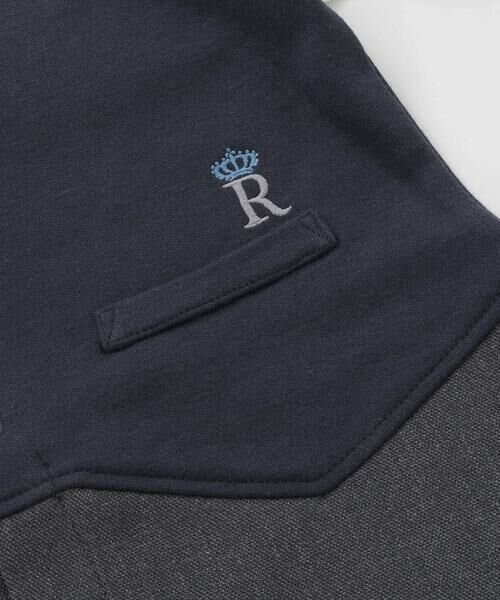 fillot de bebe reduction / フィヨ デュ ベベ ルダクティオン ベビー・キッズウエア | 【お揃い】ベスト重ね着風カバーオール(70~80cm) | 詳細7