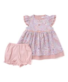 fillot de bebe reduction / フィヨ デュ ベベ ルダクティオン ベビー・キッズウエア | 【お揃い】リバティタナローン(Patchwork Classics)ブルマ付きワンピース(70~90cm)