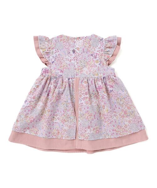fillot de bebe reduction / フィヨ デュ ベベ ルダクティオン ベビー・キッズウエア | 【お揃い】リバティタナローン(Patchwork Classics)ブルマ付きワンピース(70~90cm) | 詳細3