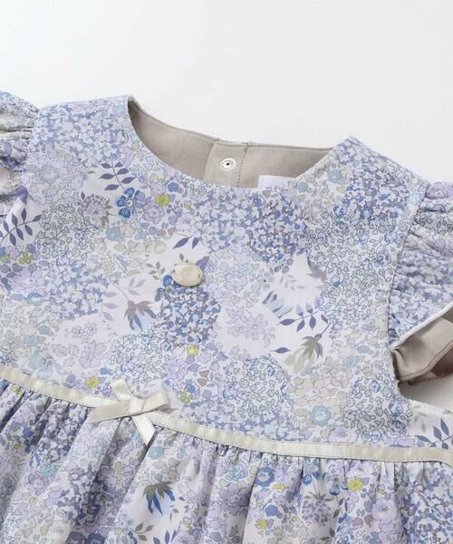 fillot de bebe reduction / フィヨ デュ ベベ ルダクティオン ベビー・キッズウエア | 【お揃い】リバティタナローン(Patchwork Classics)ブルマ付きワンピース(70~90cm) | 詳細11