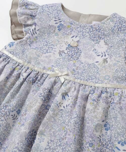 fillot de bebe reduction / フィヨ デュ ベベ ルダクティオン ベビー・キッズウエア | 【お揃い】リバティタナローン(Patchwork Classics)ブルマ付きワンピース(70~90cm) | 詳細12