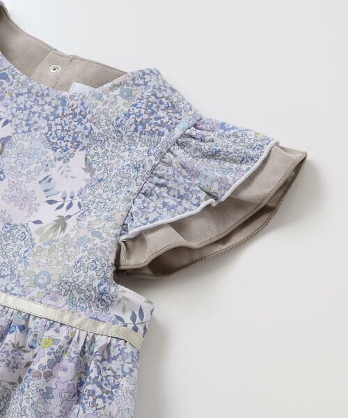 fillot de bebe reduction / フィヨ デュ ベベ ルダクティオン ベビー・キッズウエア | 【お揃い】リバティタナローン(Patchwork Classics)ブルマ付きワンピース(70~90cm) | 詳細14