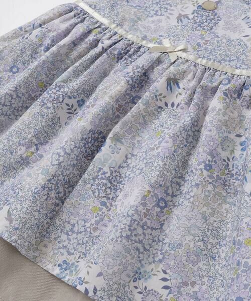fillot de bebe reduction / フィヨ デュ ベベ ルダクティオン ベビー・キッズウエア | 【お揃い】リバティタナローン(Patchwork Classics)ブルマ付きワンピース(70~90cm) | 詳細16