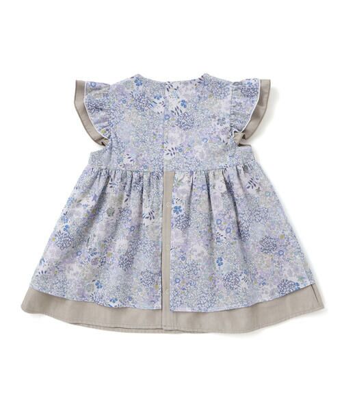 fillot de bebe reduction / フィヨ デュ ベベ ルダクティオン ベビー・キッズウエア | 【お揃い】リバティタナローン(Patchwork Classics)ブルマ付きワンピース(70~90cm) | 詳細9