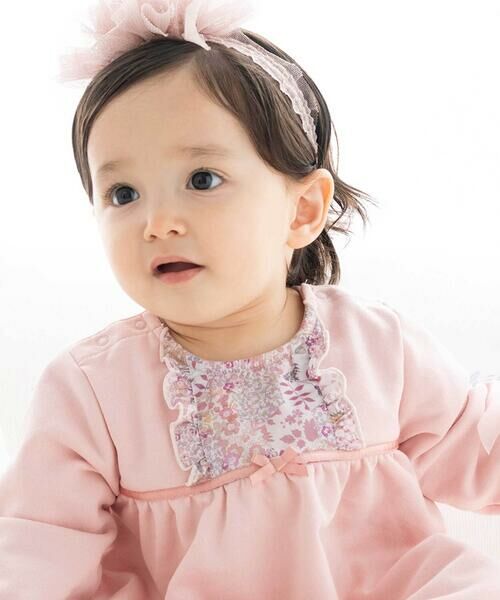 fillot de bebe reduction / フィヨ デュ ベベ ルダクティオン ベビー・キッズウエア | 【お揃い】リバティタナローン(Patchwork Classics)Aライントレーナー(70~90cm) | 詳細2