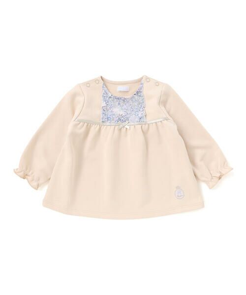 fillot de bebe reduction / フィヨ デュ ベベ ルダクティオン ベビー・キッズウエア | 【お揃い】リバティタナローン(Patchwork Classics)Aライントレーナー(70~90cm) | 詳細15