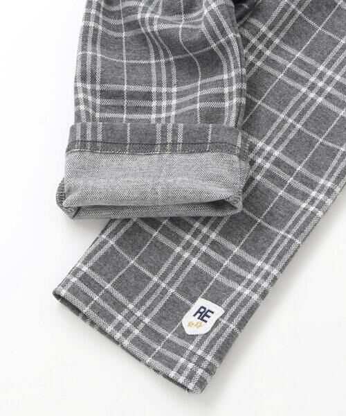 fillot de bebe reduction / フィヨ デュ ベベ ルダクティオン ベビー・キッズウエア | チェック柄ジャガードロングパンツ(70~90cm) | 詳細7