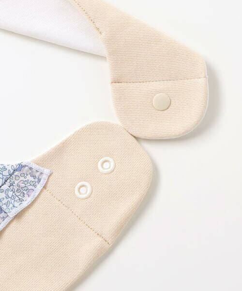 fillot de bebe reduction / フィヨ デュ ベベ ルダクティオン スタイ・ビブ | 【お揃い】リバティタナローン(Patchwork Classics)フリルスタイ | 詳細6