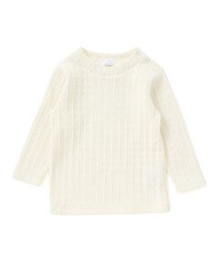 fillot de bebe reduction / フィヨ デュ ベベ ルダクティオン ベビー・キッズウエア | ケーブルニットTシャツ(70~90cm)