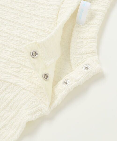 fillot de bebe reduction / フィヨ デュ ベベ ルダクティオン ベビー・キッズウエア | ケーブルニットTシャツ(70~90cm) | 詳細4