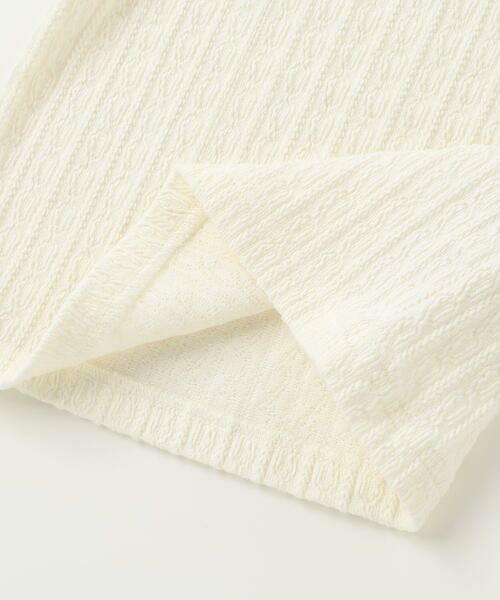 fillot de bebe reduction / フィヨ デュ ベベ ルダクティオン ベビー・キッズウエア | ケーブルニットTシャツ(70~90cm) | 詳細6