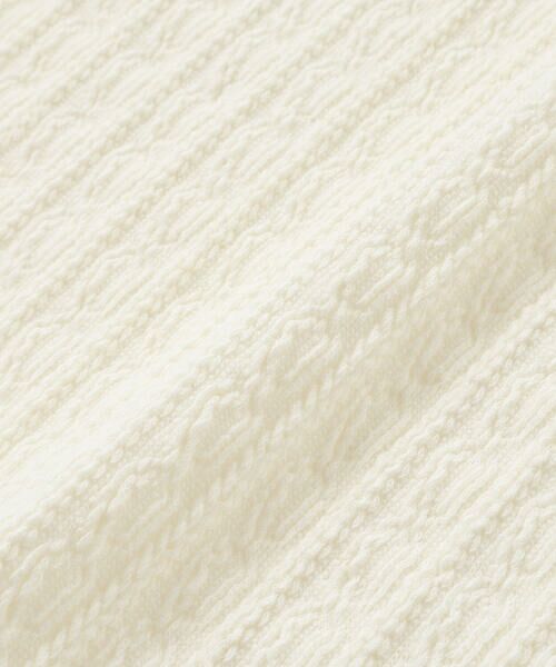 fillot de bebe reduction / フィヨ デュ ベベ ルダクティオン ベビー・キッズウエア | ケーブルニットTシャツ(70~90cm) | 詳細8