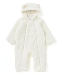 fillot de bebe reduction / フィヨ デュ ベベ ルダクティオン ロンパース | 【お揃い】モコモコミミ付フリースバギーオール(60~80cm)
