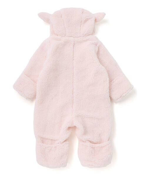 fillot de bebe reduction / フィヨ デュ ベベ ルダクティオン ロンパース | 【お揃い】モコモコミミ付フリースバギーオール(60~80cm) | 詳細7