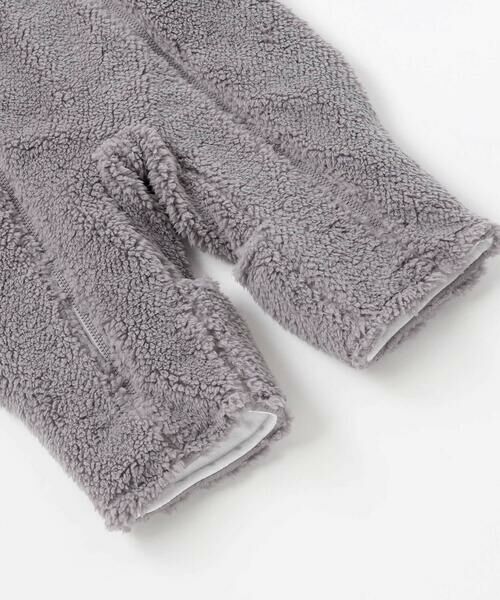 fillot de bebe reduction / フィヨ デュ ベベ ルダクティオン ロンパース | 【お揃い】モコモコミミ付フリースバギーオール(60~80cm) | 詳細17