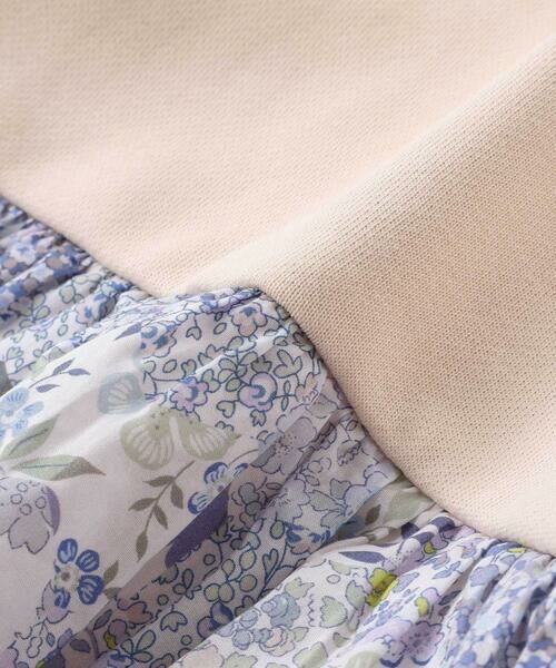 fillot de bebe reduction / フィヨ デュ ベベ ルダクティオン ロンパース | 【お揃い】リバティタナローン(Patchwork Classics)エプロン付きカバーオール(70~80cm) | 詳細21