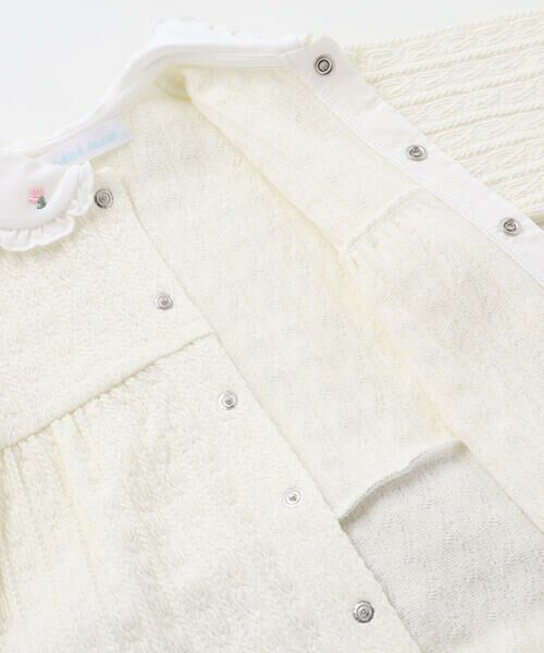 fillot de bebe reduction / フィヨ デュ ベベ ルダクティオン ロンパース | 【お揃い】リバティタナローン(Patchwork Classics)ベスト付き2WAYオール(50~75cm) | 詳細13