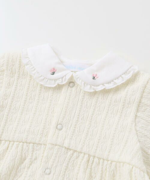 fillot de bebe reduction / フィヨ デュ ベベ ルダクティオン ロンパース | 【お揃い】リバティタナローン(Patchwork Classics)ベスト付き2WAYオール(50~75cm) | 詳細7