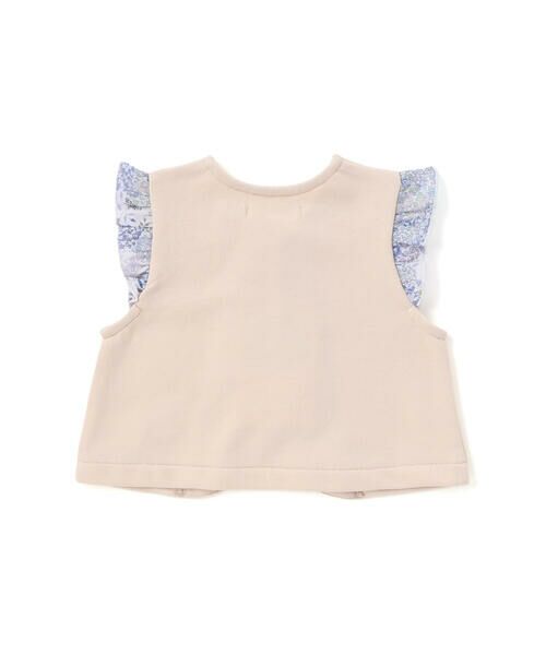 fillot de bebe reduction / フィヨ デュ ベベ ルダクティオン ロンパース | 【お揃い】リバティタナローン(Patchwork Classics)ベスト付き2WAYオール(50~75cm) | 詳細21
