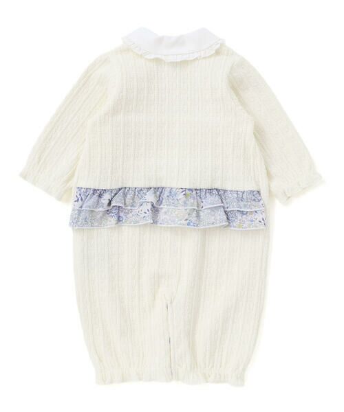 fillot de bebe reduction / フィヨ デュ ベベ ルダクティオン ロンパース | 【お揃い】リバティタナローン(Patchwork Classics)ベスト付き2WAYオール(50~75cm) | 詳細23
