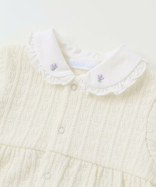 fillot de bebe reduction / フィヨ デュ ベベ ルダクティオン ロンパース | 【お揃い】リバティタナローン(Patchwork Classics)ベスト付き2WAYオール(50~75cm) | 詳細24