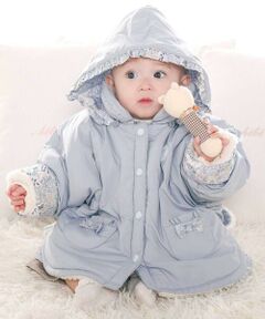 fillot de bebe reduction / フィヨ デュ ベベ ルダクティオン ベビー・キッズウエア | 【 撥水加工 】【お揃い】タフタリバティタナローン(Patchwork Classics)マント(70~90cm)